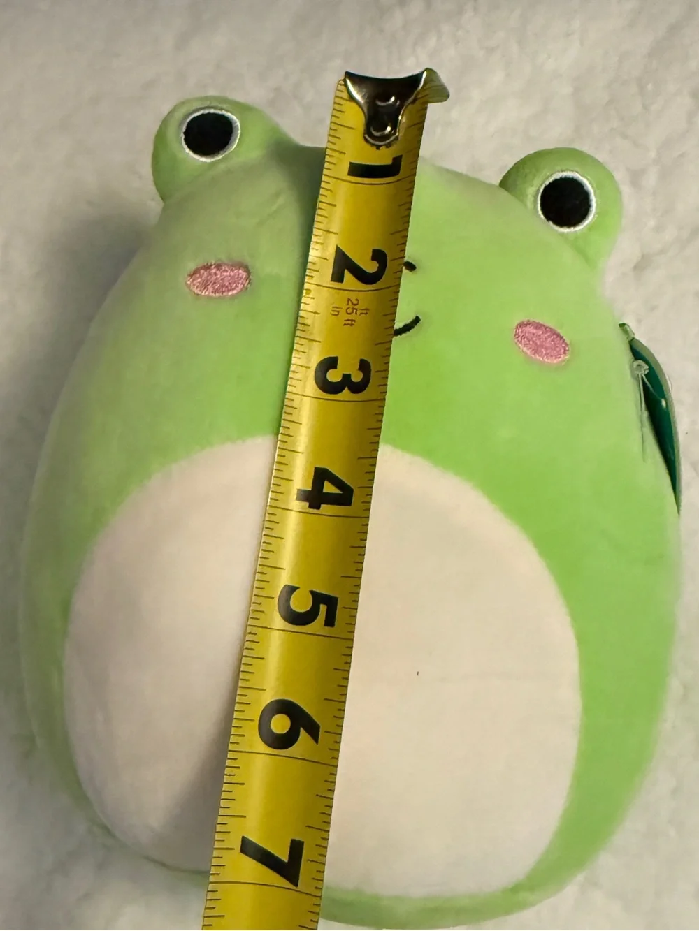 Green Frog Plush Pet Toy - Soft Cute Frog Plushie
